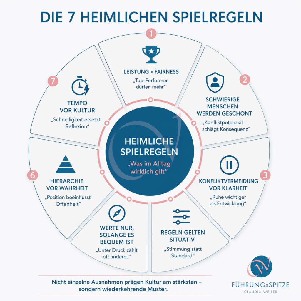 die 7 heimlichen Spielregeln, die Unternehmenskultur verhindern